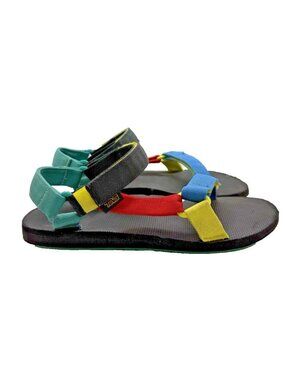 Teva Original Universal Strappy 90's Multi Color Men's Sandals Sz 13 US 1004006